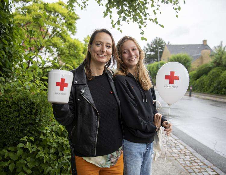 Glade indsamlere til årets Røde Kors-indsamling